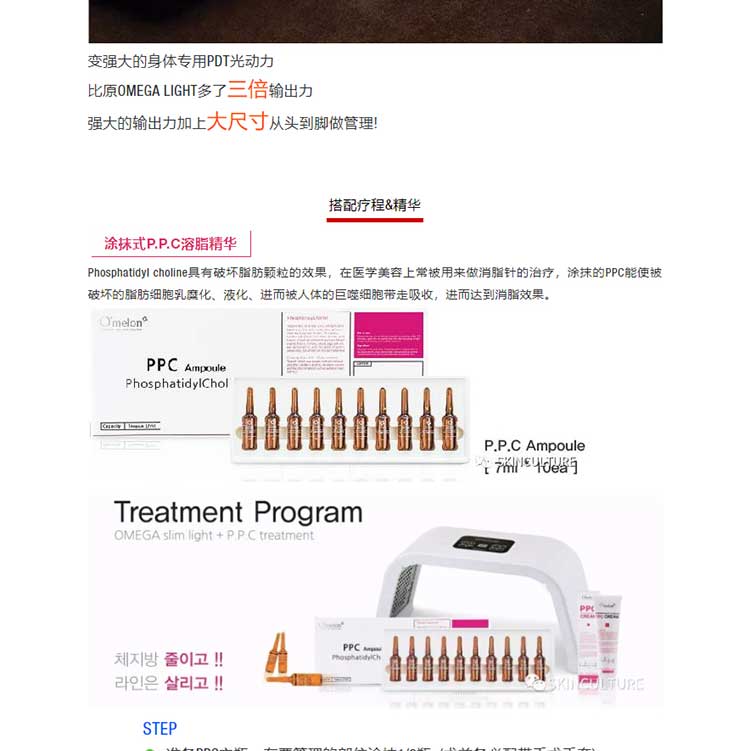 OMEGA Slim Light LED复合光疗仪(图6)